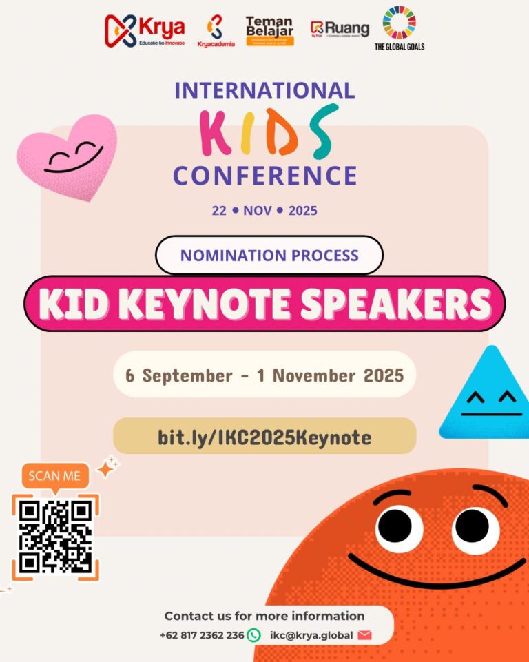 big news for #ikc2025! we’re thrilled to announce that nominations for the “kid keynote speaker
